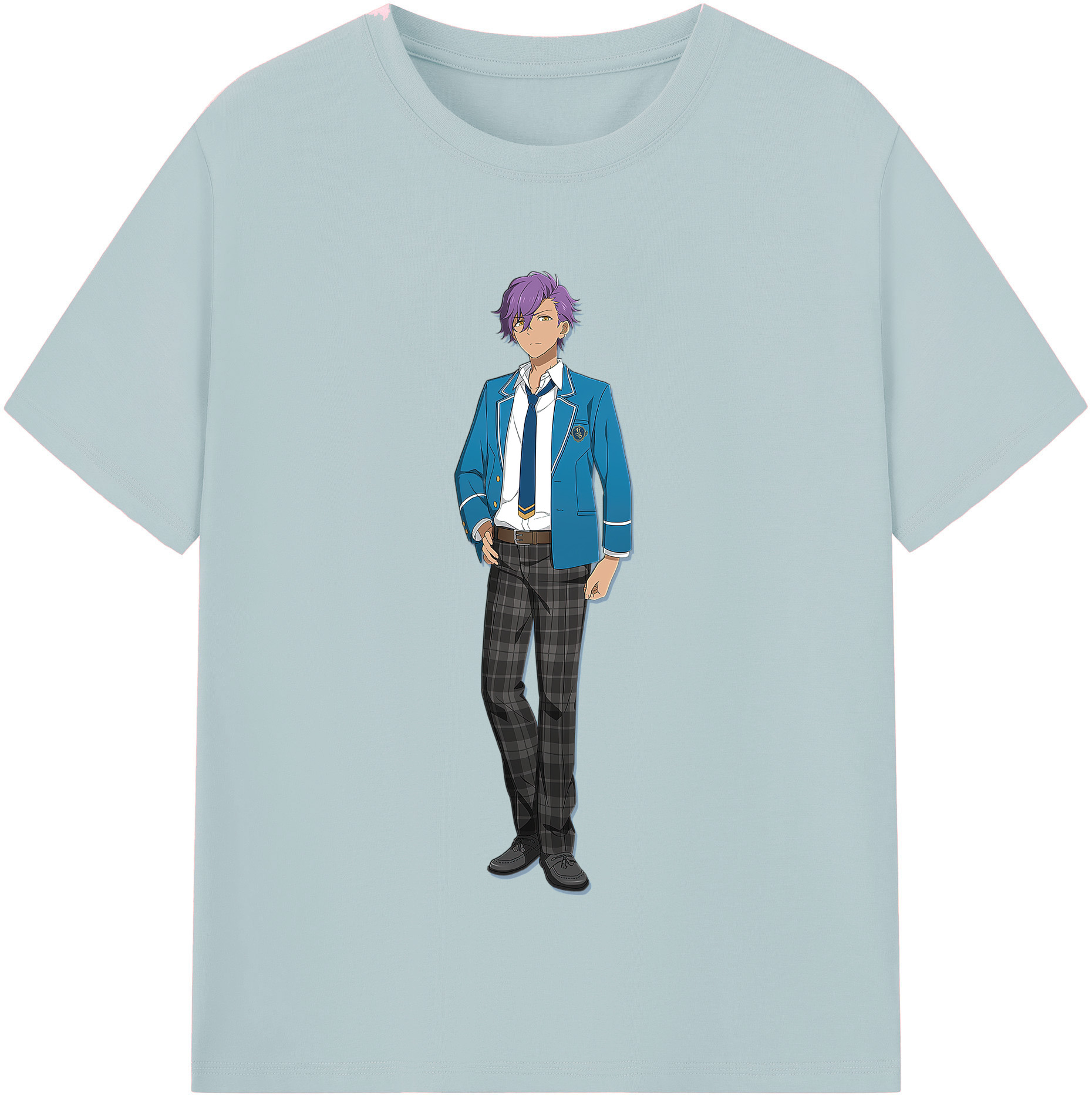 （画像用） あんさんぶるスターズ! Ensemble Stars 綿100％半袖Tシャツ（フロントプリント）